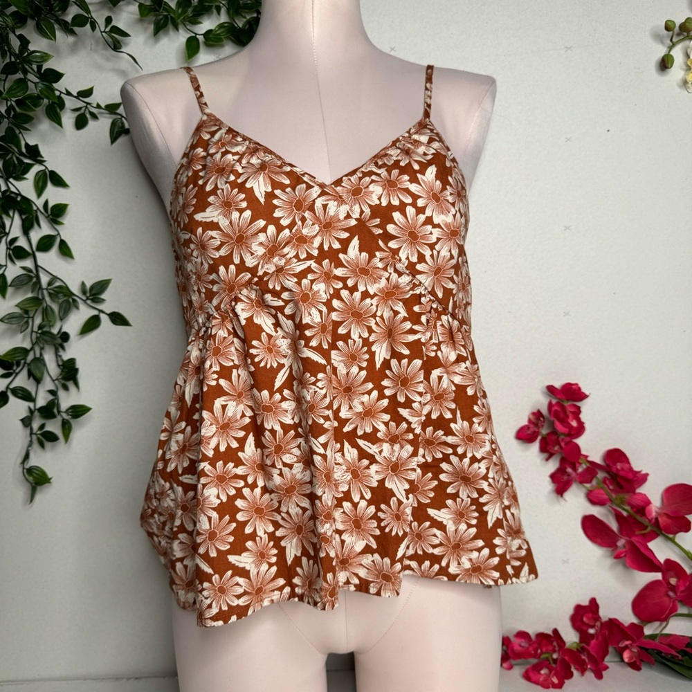 🧡 🌺 GAP Floral Top 🌺🧡